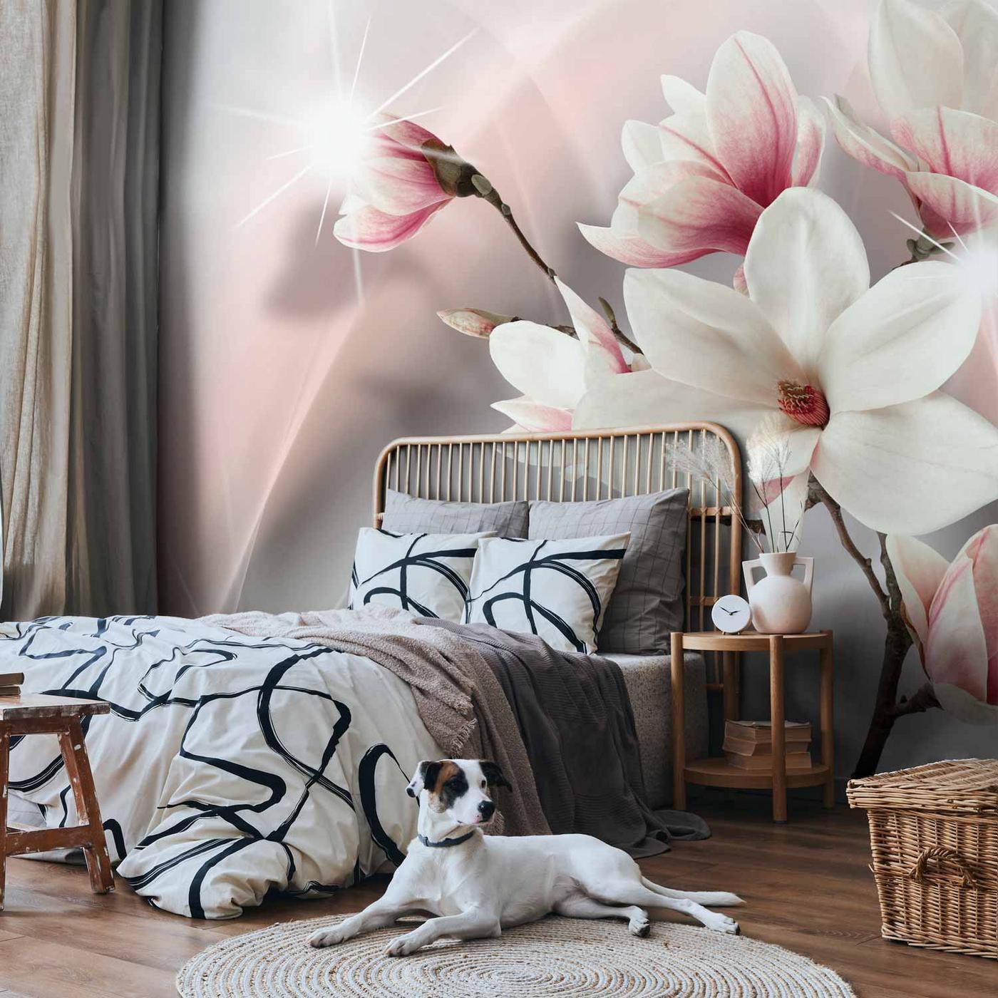 Fotobehang - White magnolias