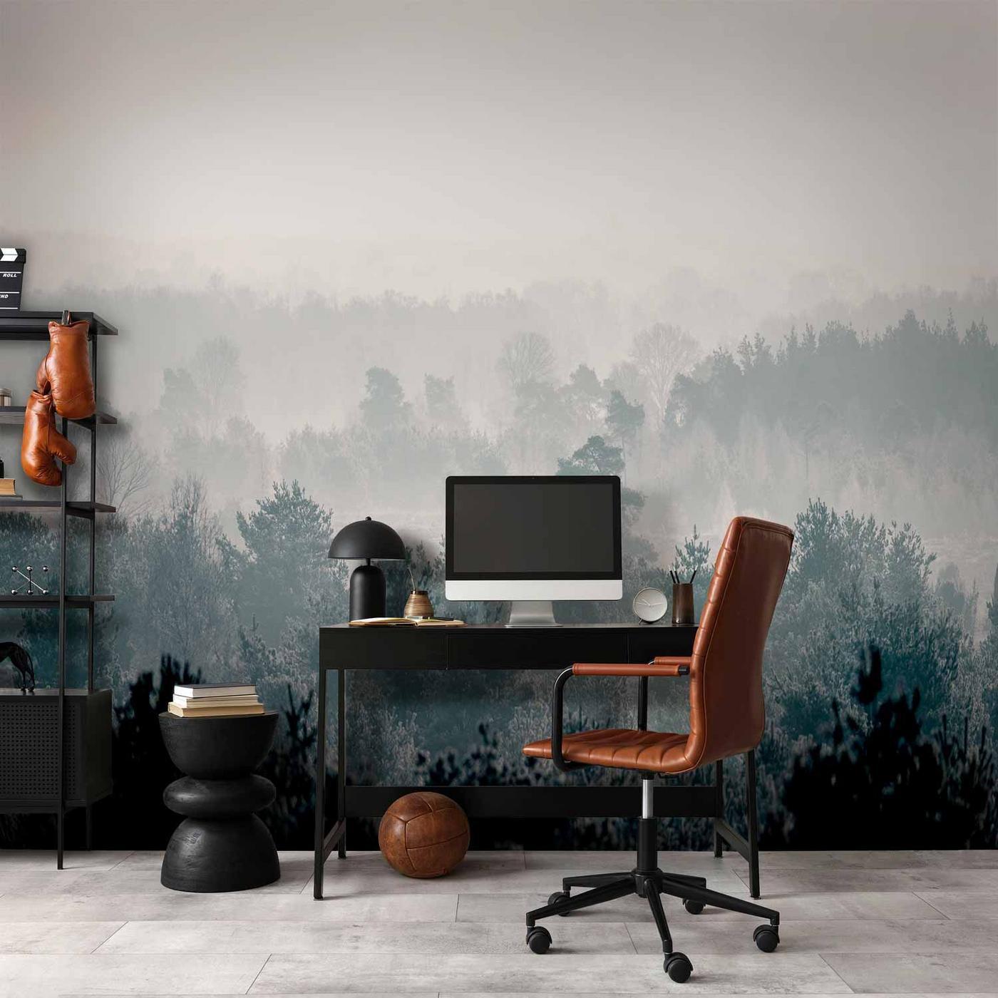 Fotobehang - Winter Forest