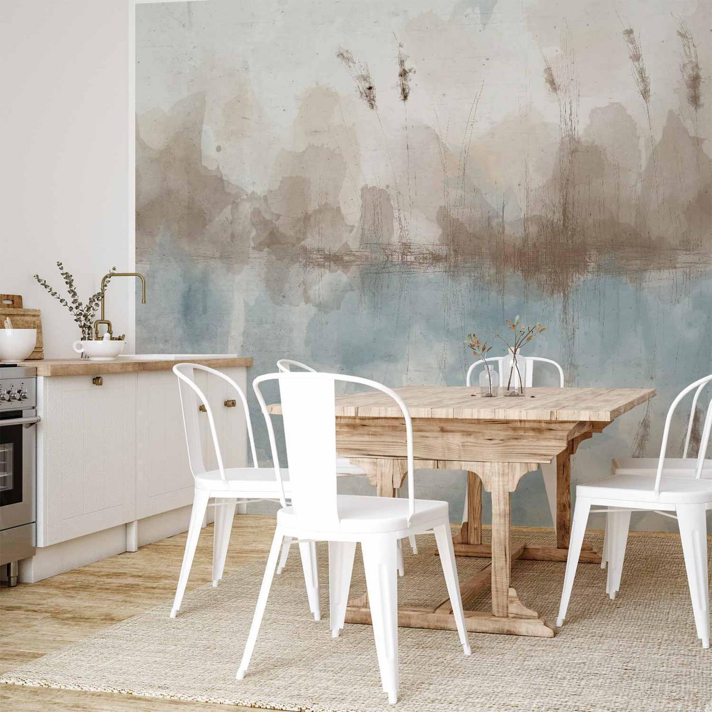 Fotobehang - Winter Pond