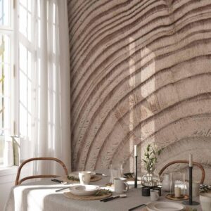 Fotobehang - Wood grain