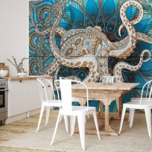 Fotobehang - Zen Octopus